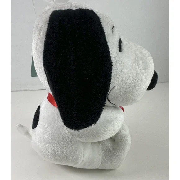 Hallmark Peanuts Snoopy Valentine Felt Hearts Small 6" Plush New With Tag - Picture 5 of 8